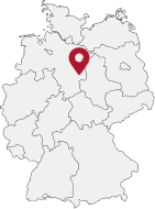 Die Lage der Samtgemeinde Oderwald ist auf der Deutschlandkarte gekennzeichnet.